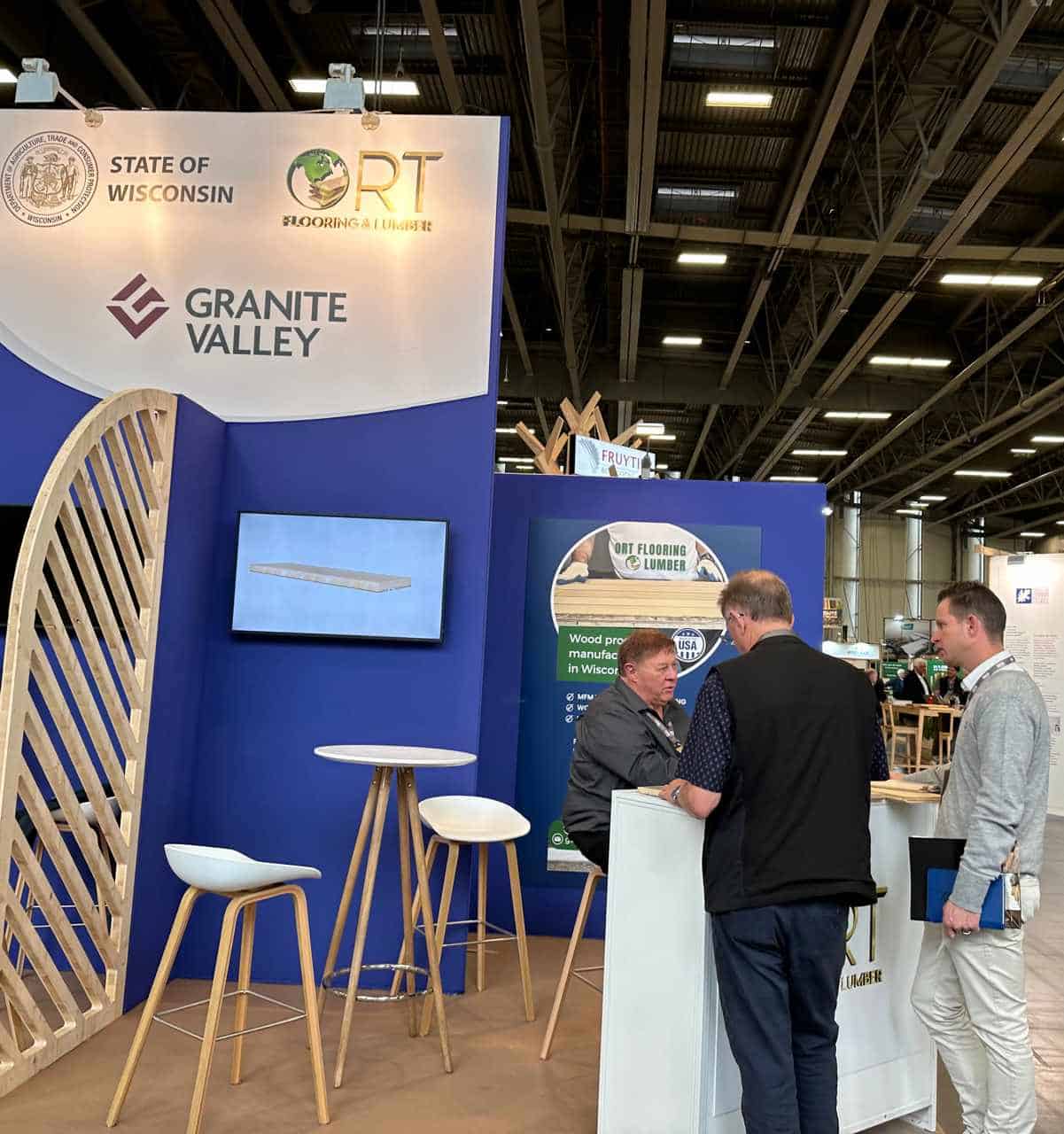 Ort Flooring Picture Of Gary Ort In France Trade Show